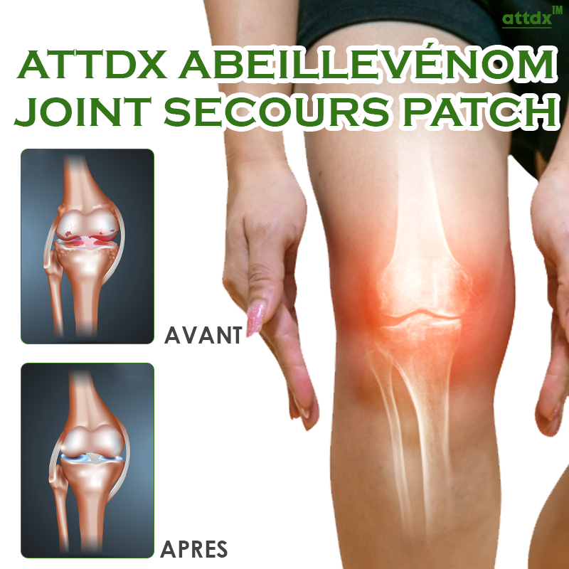 ATTDX AbeilleVénom Joint Secours Patch