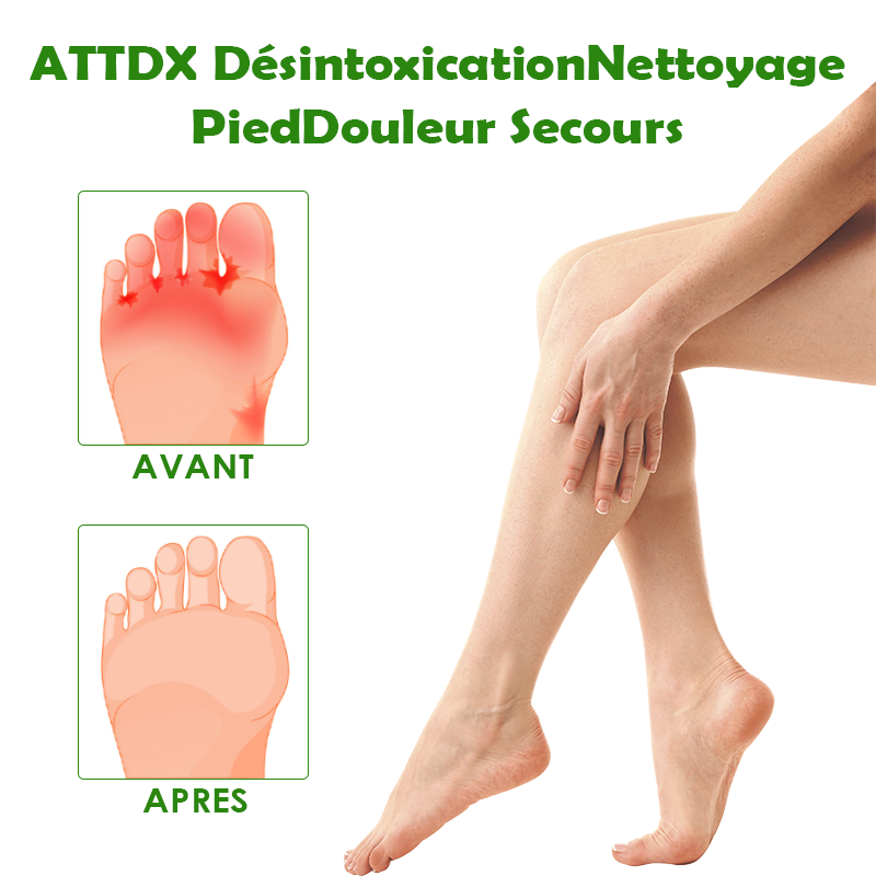 ATTDX DésintoxicationNettoyage PiedDouleur Secours