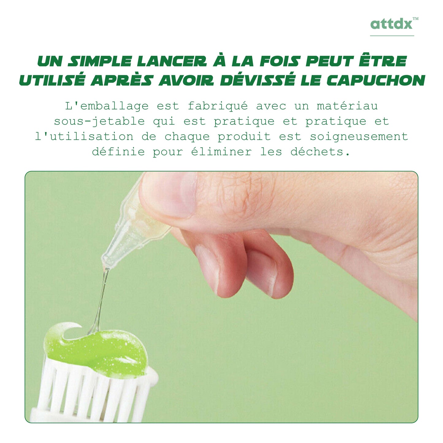 ATTDX BlanchirPRO Réparation des dents Sérum en ampoule