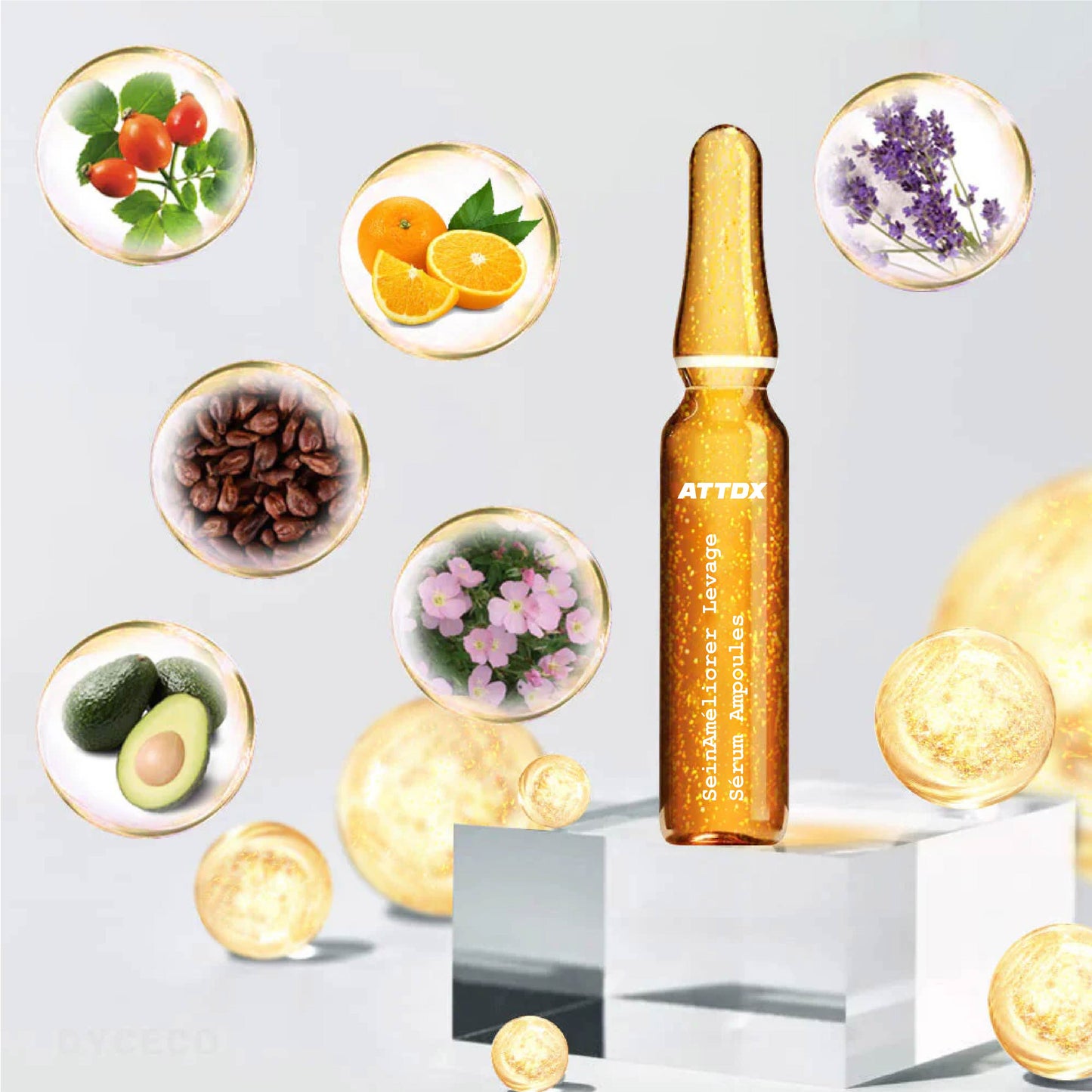 ATTDX SeinAméliorer Levage Sérum Ampoules