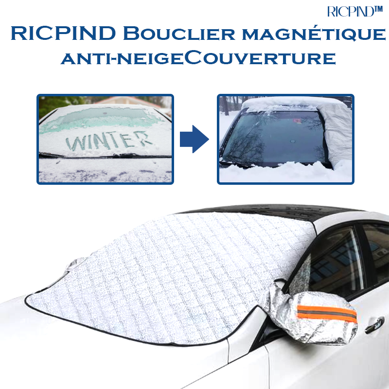 RICPIND Bouclier magnétique anti-neigeCouverture