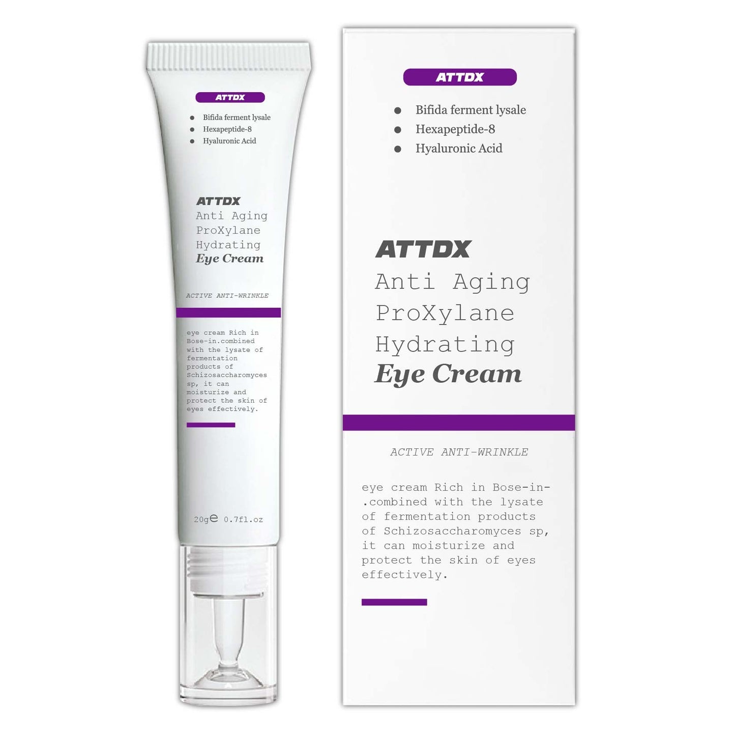 ATTDX AntiVieillissement ProXylane Hydratant L'oeilCrème