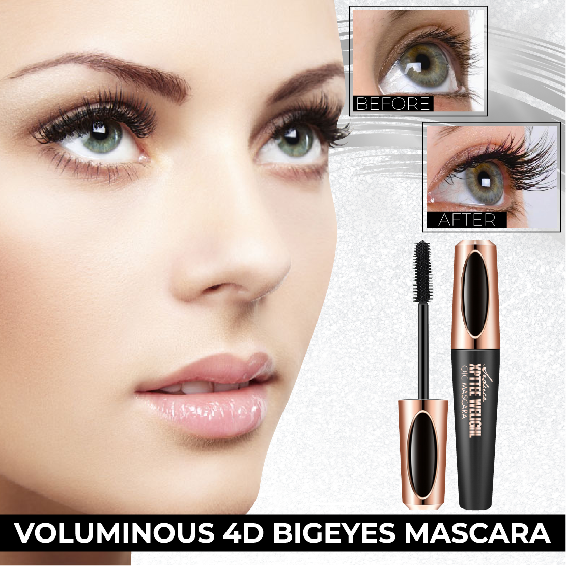 Yeux de poupée 4D Volumineux Mascara