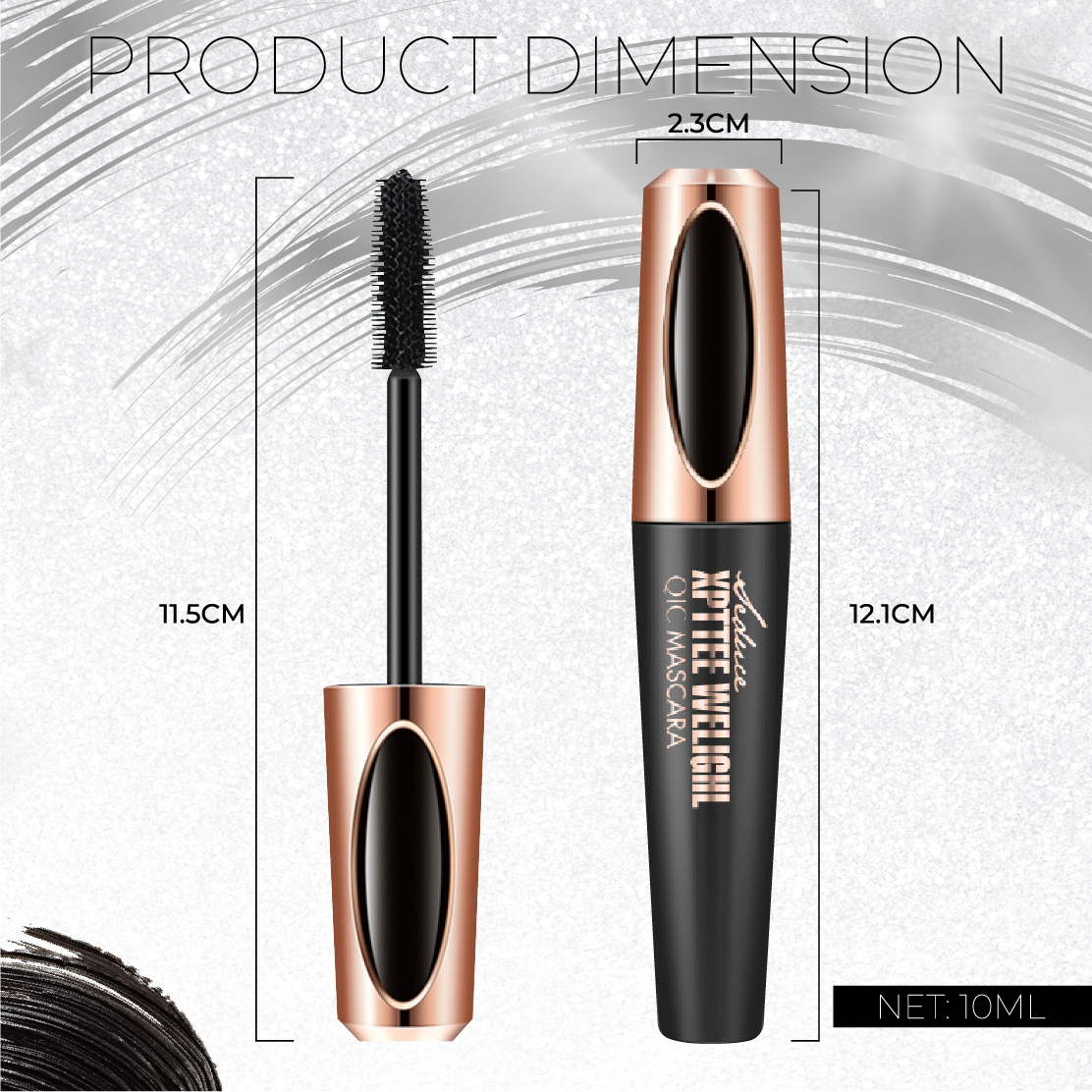 Yeux de poupée 4D Volumineux Mascara