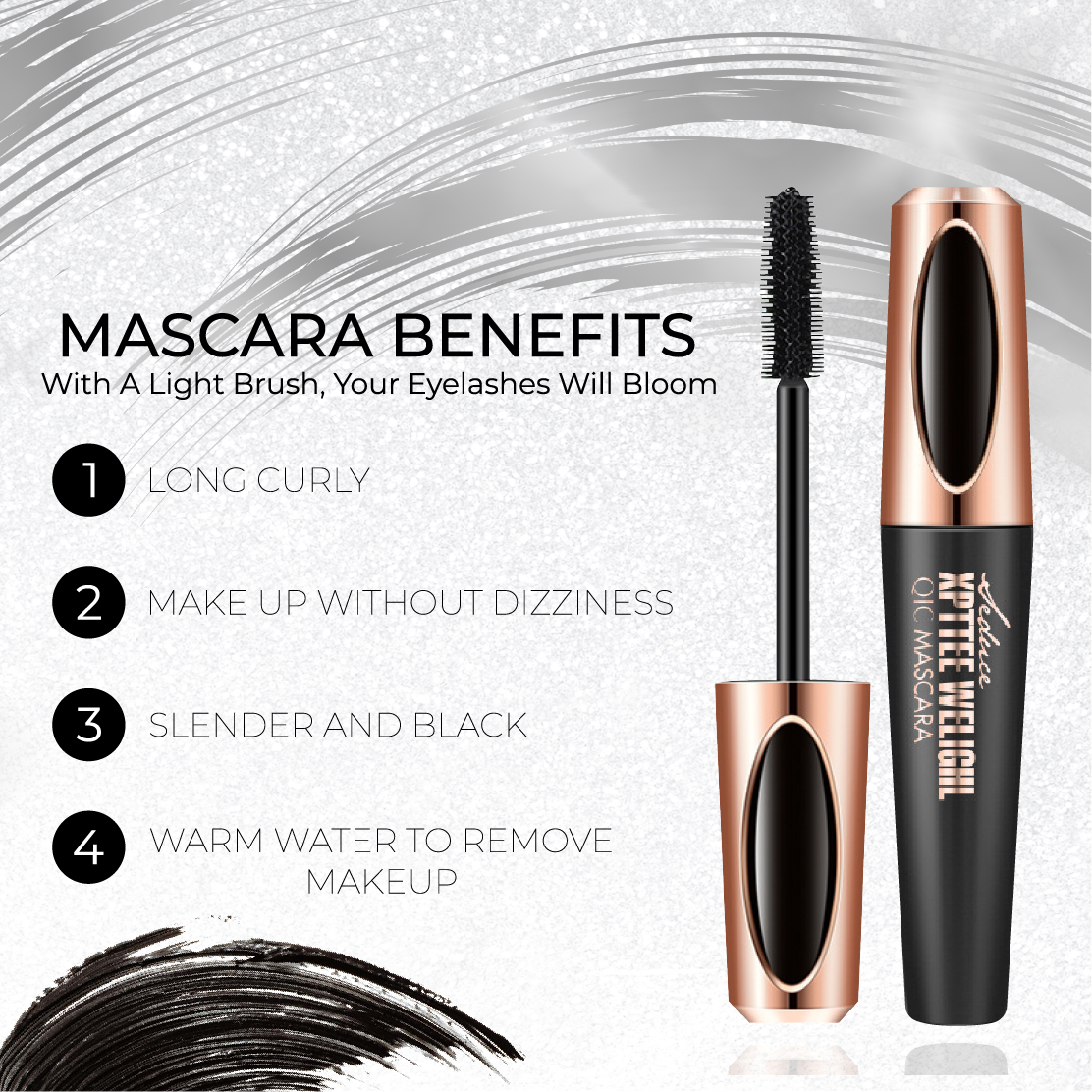 Yeux de poupée 4D Volumineux Mascara