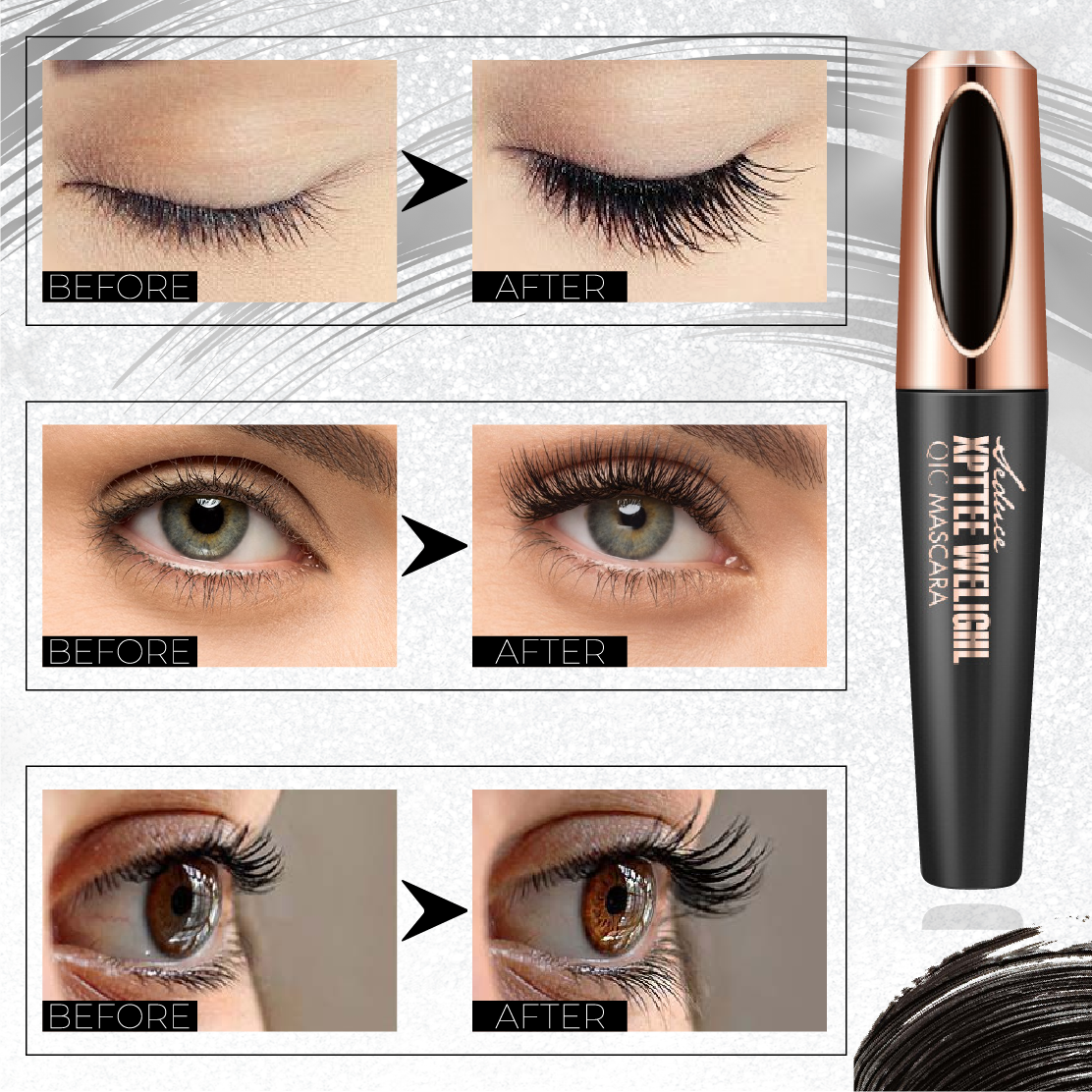 Yeux de poupée 4D Volumineux Mascara